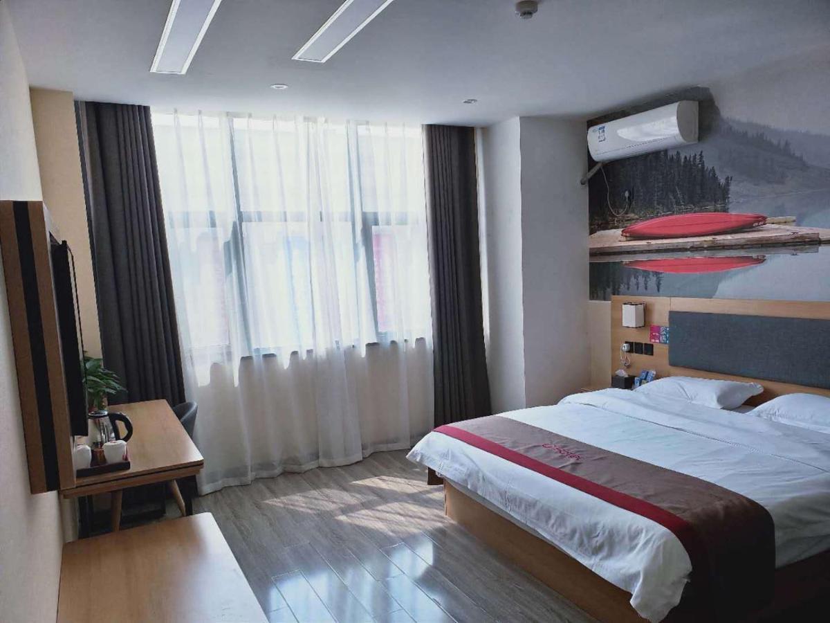 Thank Inn Chain Hotel Anhui Bengbu South Railway Station Zewnętrze zdjęcie